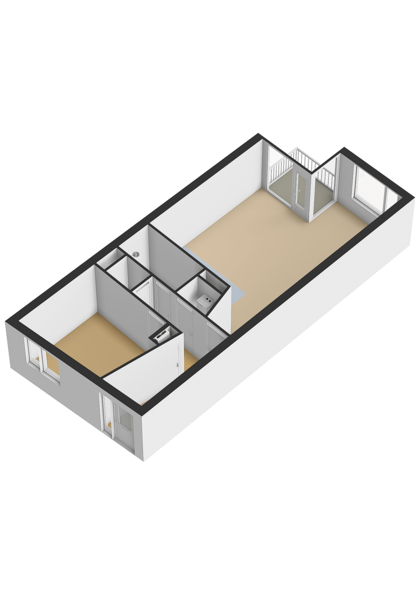 Plattegrond 3 Minnemastraat 14